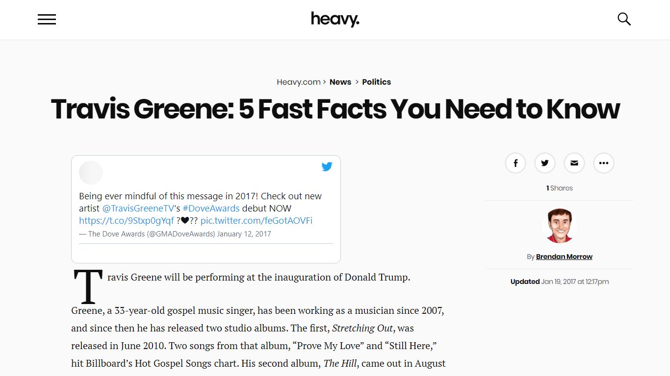 Travis Greene: 5 Fast Facts You Need to Know | Heavy.com